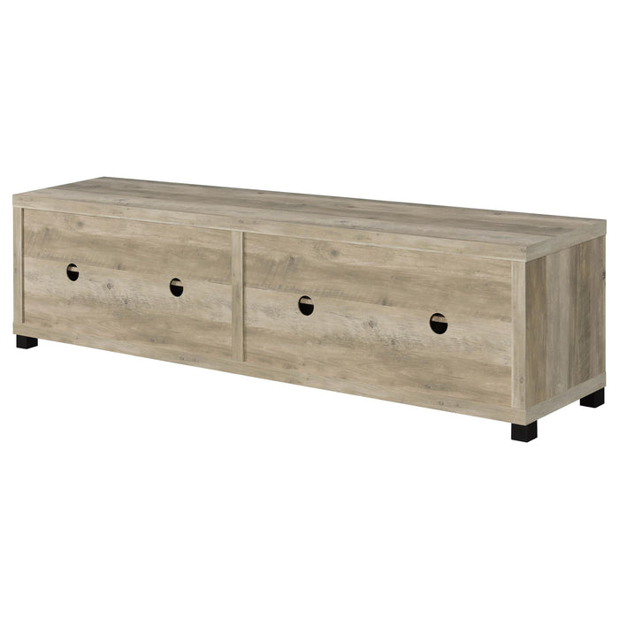 Heron - 3 Piece TV Entertainment Center - Natural