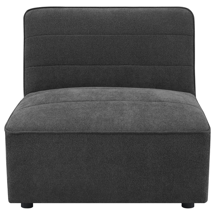 Vincent - 6 Piece Modular Sectional - Charcoal