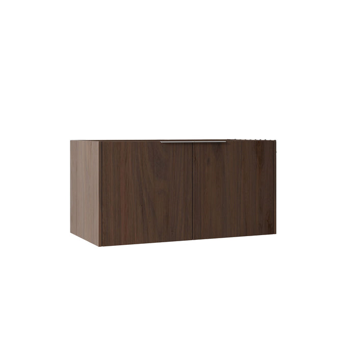 Floating Bathroom Vanity Cabinet With Soft Close Double Doors, Spacious Interior Storage, Wall Mounted, Cabinet Only
