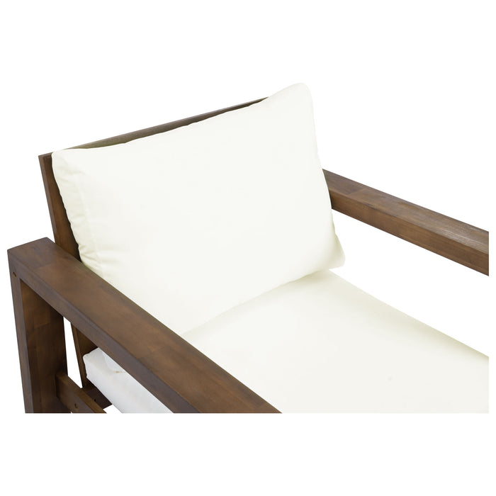 Stylish Outdoor Armchair With Cushion For Garden
