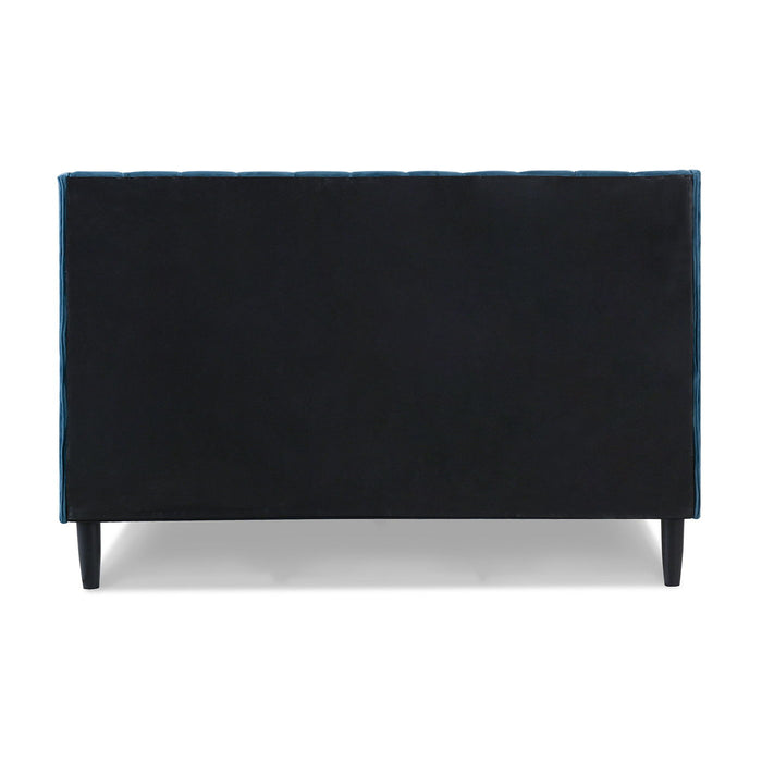 Aspen - Vertical Tufted Modern Headboard Platform Bed Set