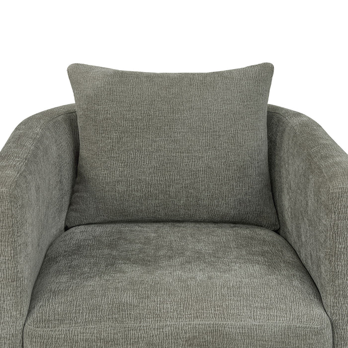 Sutton - Swivel Barrel Chair