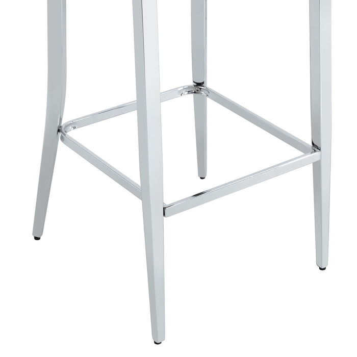 Bar Chairs & Crystal Clasp Design (Set of 2)