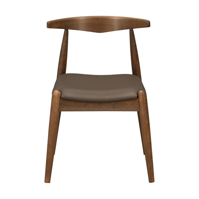 Dining Chairs With Ergonomic Backrest (Set of 2)