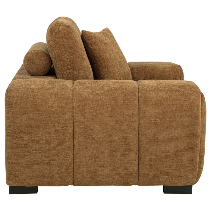 Plather - Accent Chair - Amber