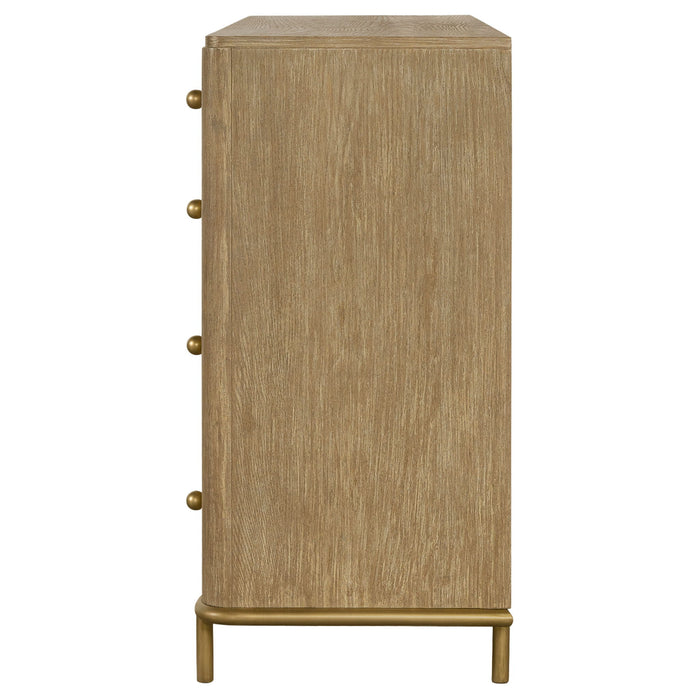 Stevie - Rectangular 8 Dresser - Sand