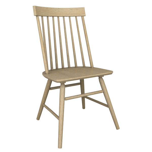Midland - Dining Chair With Solid Wood Construction - Natural Taupe