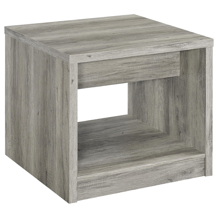 Nuberg - 1 Drawer Table - Gray