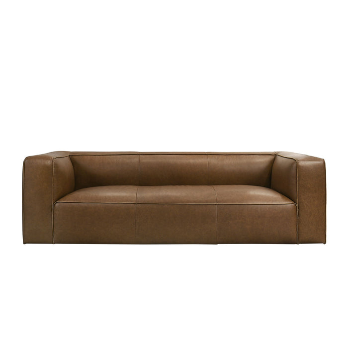 Colton - Sofa With Corner Blocked Frame - Tan