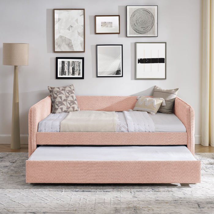 Upholstered Daybed With Pop Up Trundle