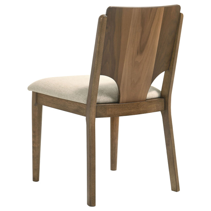 Graham - Upholstered Dining Side Chair (Set of 2) - Walnut