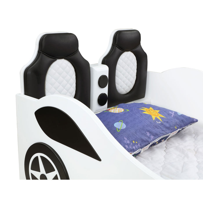 Solana - Race Car Bed With Underglow Lights