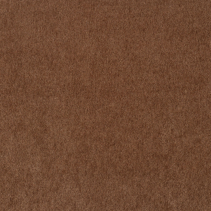 Dania - 2 Piece Upholstered Crescent Arm Sofa Set - Rust