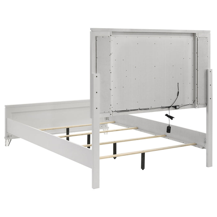 Modern Bedroom Set With LED Lighting