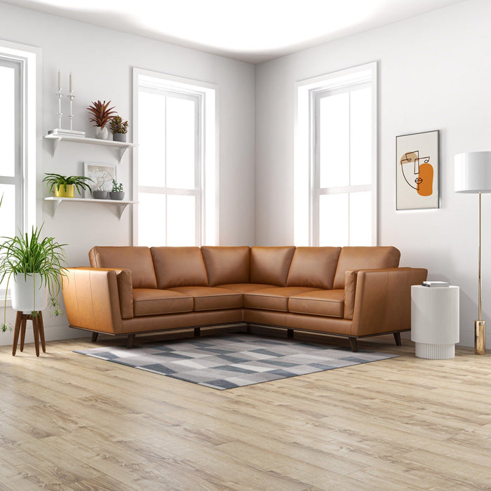 Erman - Corner Sofa - Tan
