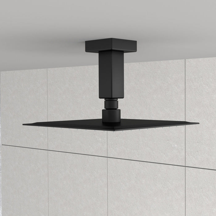 Ceiling Mounted Shower Arm With Flange Stainless Steel