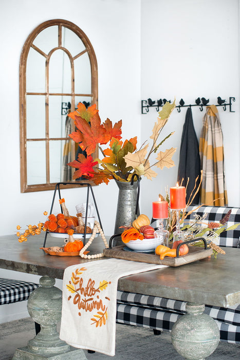 Pumpkin Ornament For Holiday Harvest Festival Fall Festival & Thanksgiving (Set of 6)