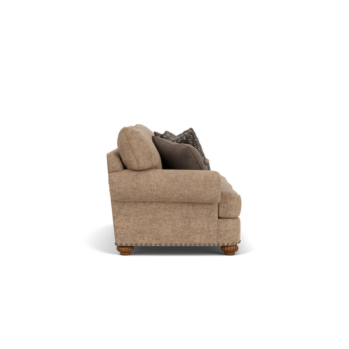 Patterson - Fabric Sofa, Nailhead Trim