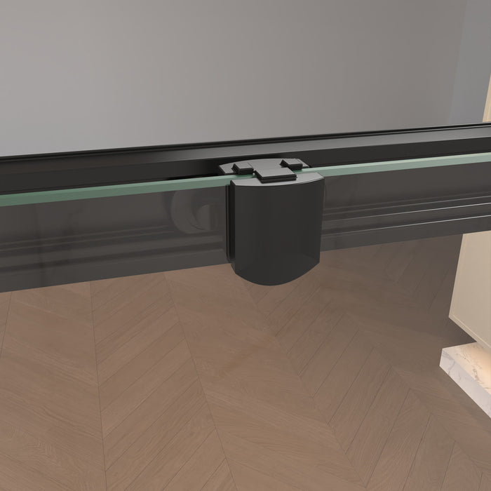 Frameless Single Sliding Shower Door