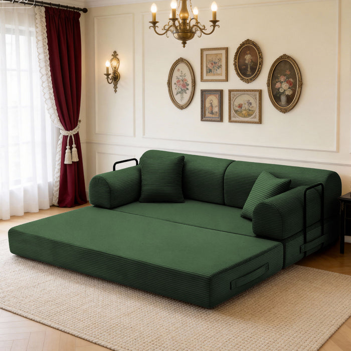 Convertible Sleeper Sofa Bed For Living Room