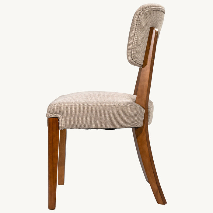 Contemporary Armless Dining Chairs (Set of 2)