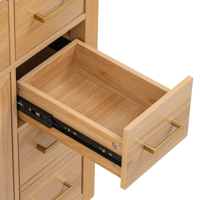 Bathroom Vanity & Sink, Soft Close Doors & Drawers - Wood