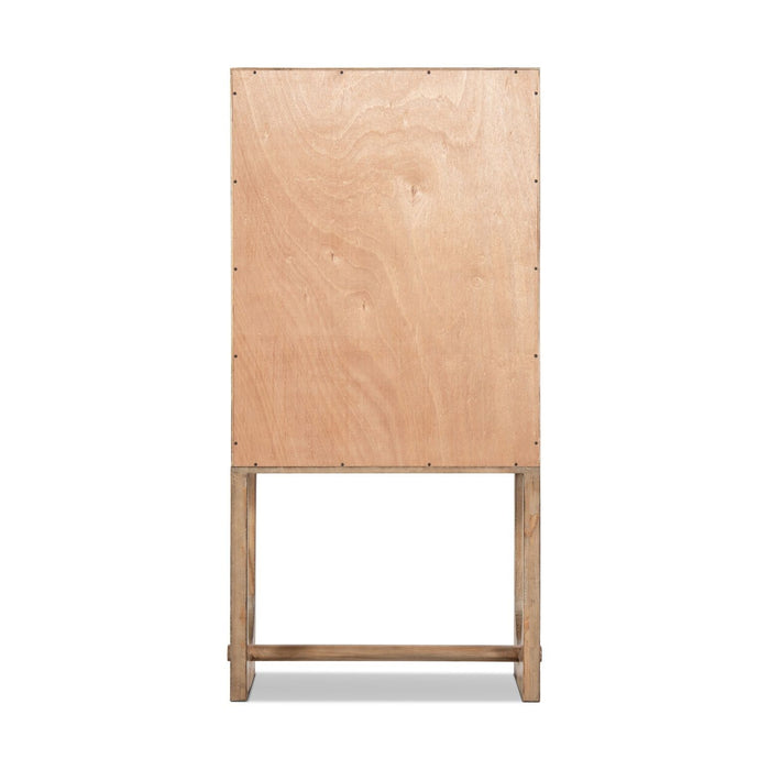 Nolan - Bar Cabinet With Wine Storage - Brown