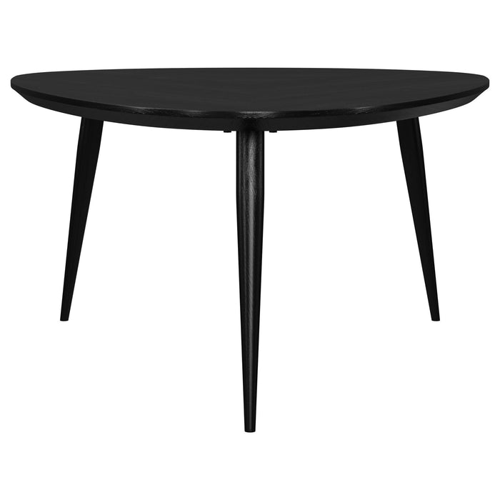 Xander - 2 Piece Triangular Coffee And End Table Set - Black
