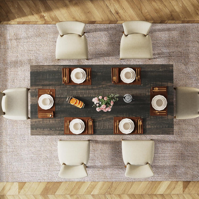 Dining Table For 4 - 6 People, Kitchen Table With Thick Top