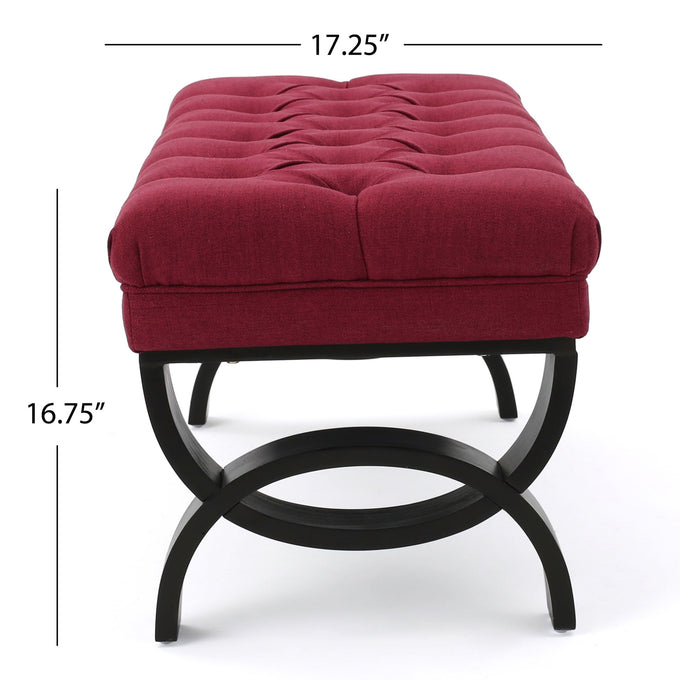 Hilton - Ottoman Bench Classic Style