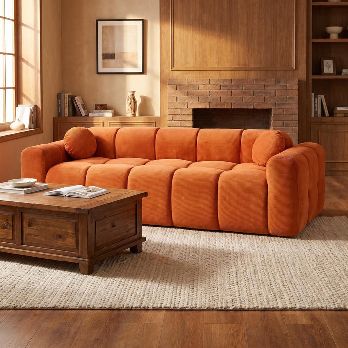 Extra Large Compression Sofa, Cloud Puff Couch For Living Room