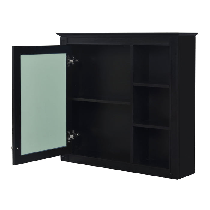 Modern Wall-Mounted Medicine Cabinet With Mirror