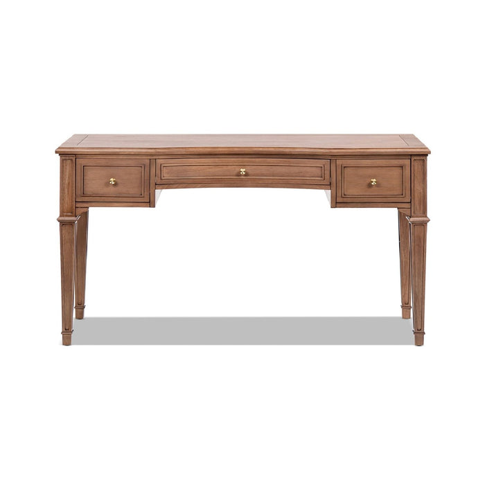 Dauphin - 3 Drawer Executive Desk - Brown