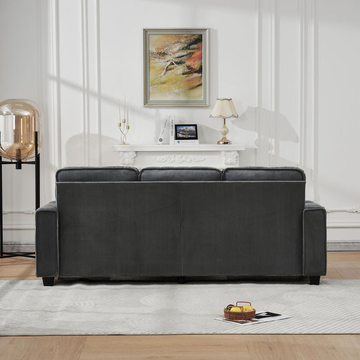 3 Seater Compact Sofa For Living Room