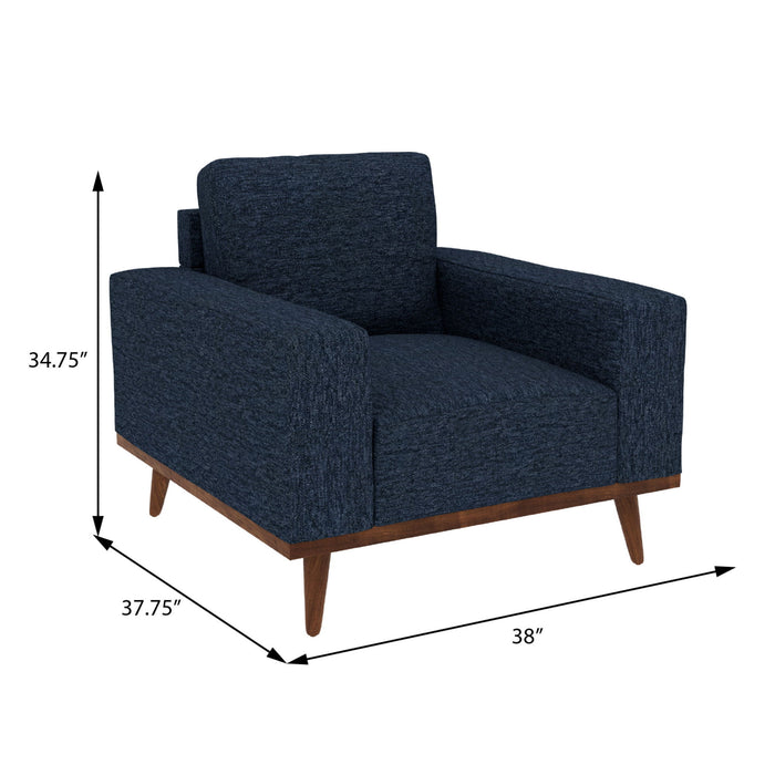 Heath - Chair - Etna Blue