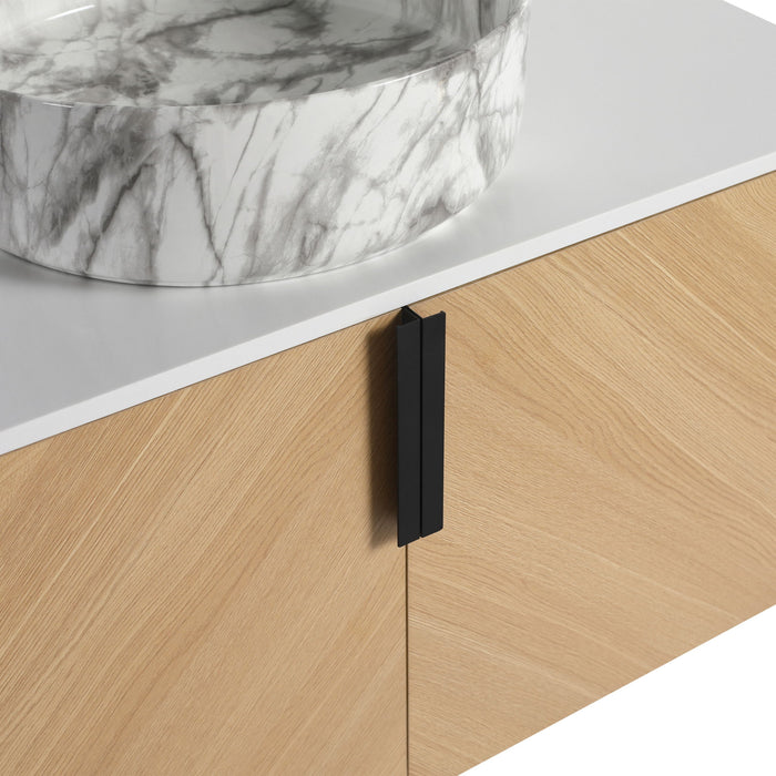 Wall Mounted Design Bathroom Vanity & Art Sink