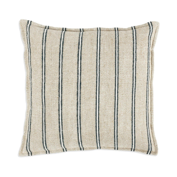 Delgada - 26" x 26" Pillow - Natural / Blue