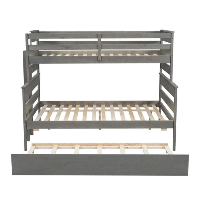 Detachable Design Bunk Bed With Ladder