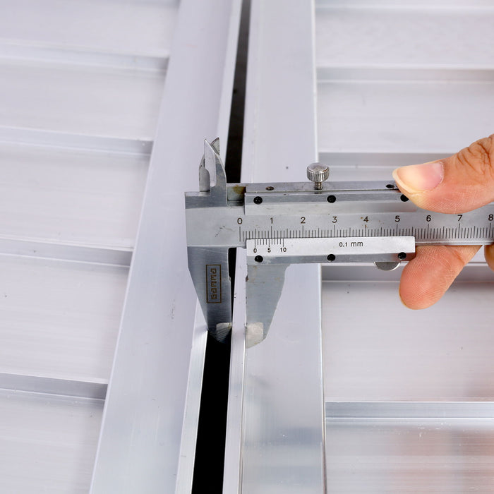 Portable And Foldable Wheelchair Ramp With Non Skid Surface