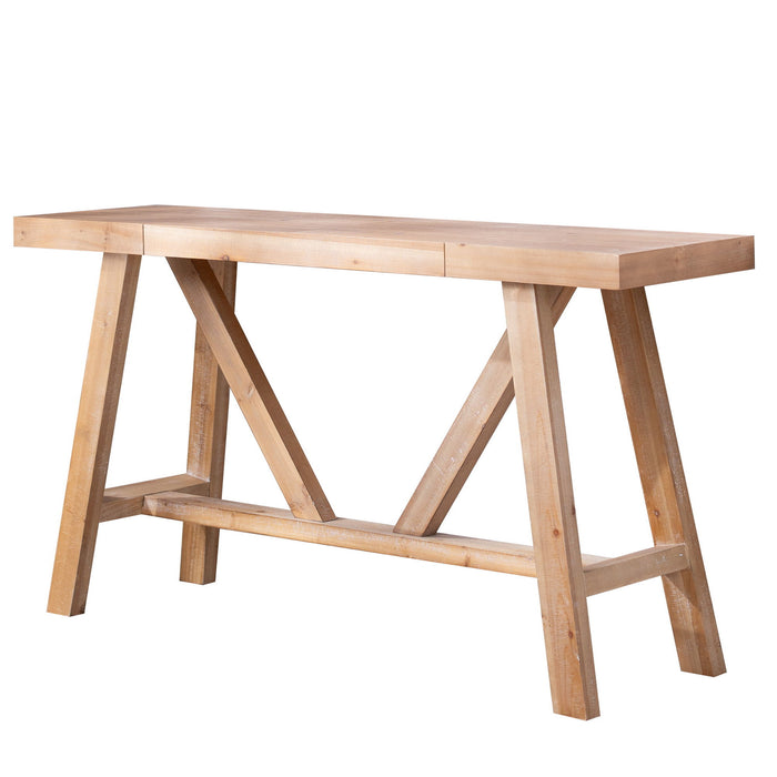 A-Frame Console Table - Natural