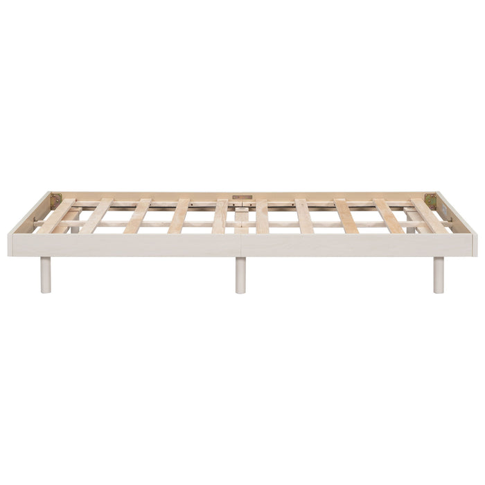 Modern Floating Platform Bed Frame