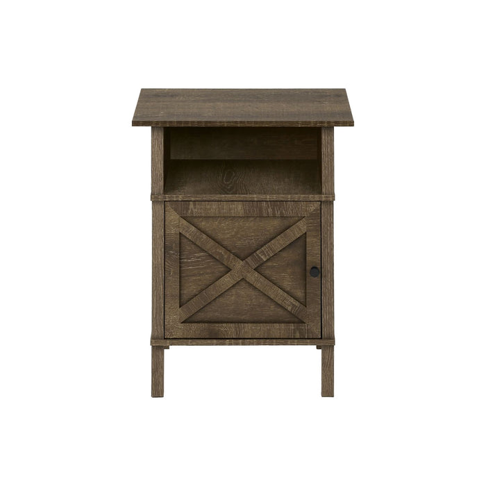 Transitional Accent Table With Storage