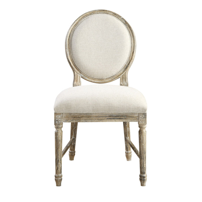 Upholstered Dining Chairs (Set of 2) - Brown