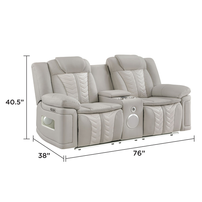 Cruiser - Power Reclining Set With LED Lighting