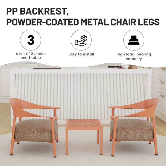 Furniture Set With Seat Cushions, Sturdy And Durable