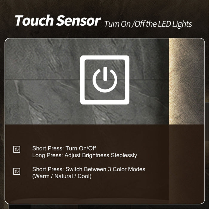 Wall Mounted LED Full Length Mirror