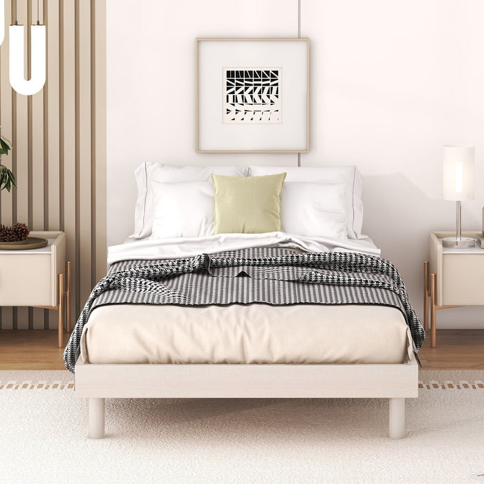 Modern Floating Platform Bed Frame