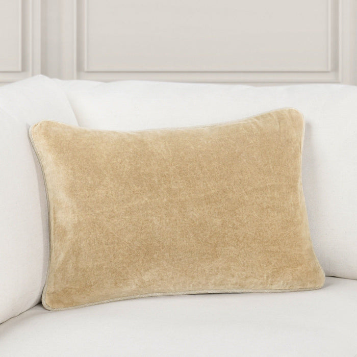 Heirloom Velvet - SLD Pillow - Wheat
