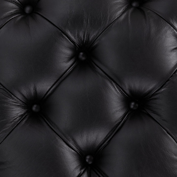 Briar - Square Ottoman - Midnight Raven