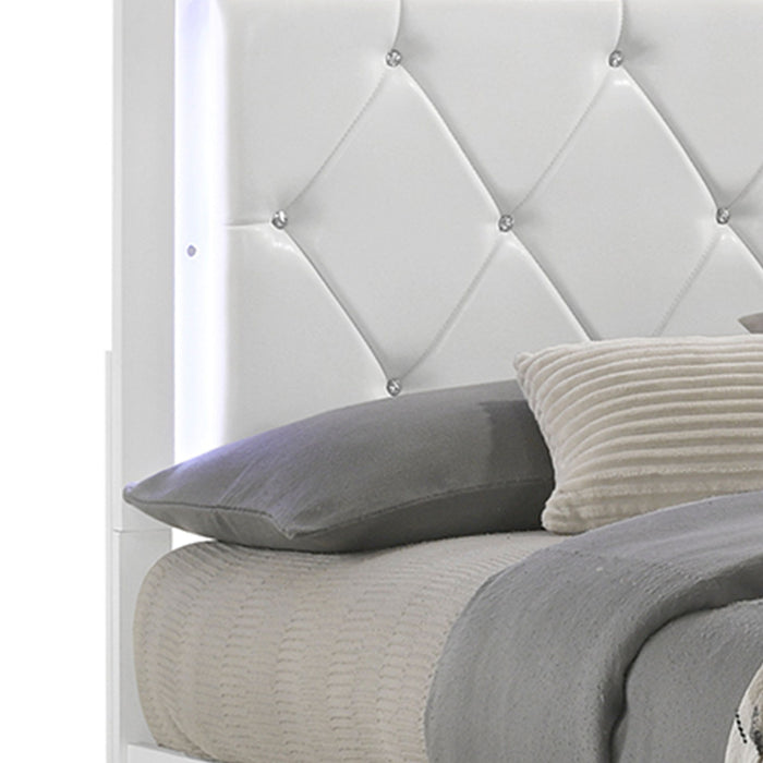 Blaze - Modern Bed With LED Headboard